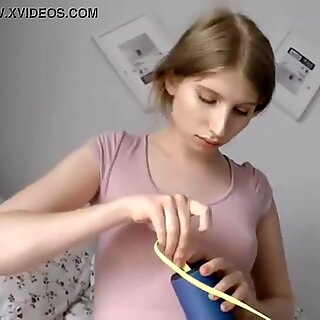 Gorgeous shemale strips and teases on cam